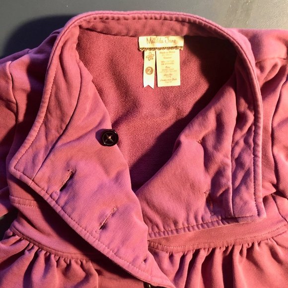 Adorable Matilda Jane mauve pellet coat! - Picture 2 of 5